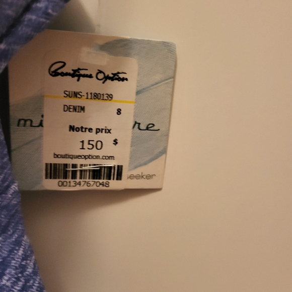 NWT Sunseeker chic Denim one piece - Picture 6 of 7